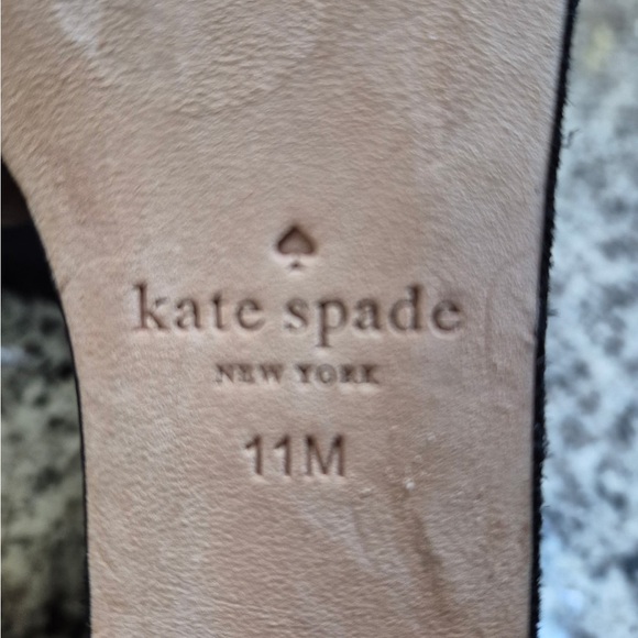 Kate Spade Tall  Black Suede Boots - Picture 7 of 9